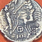 Pre-Owned James Avery Retired Silver Roman Coin Charm