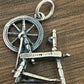 Pre-Owned James Avery Retired RARE Silver Cotton Gin Charm