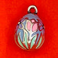 Pre-Owned James Avery Retired Silver and Enamel Egg Charm or Pendant