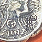 Pre-Owned James Avery Retired Silver Roman Coin Charm