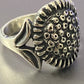 Pre-Owned James Avery Retired Silver Sunflower Size 8