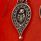 Pre-Owned James Avery Retired Paisley Owl Earrings