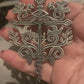 Pre-Owned Silver James Avery Retired Creations Cross Pendant