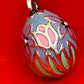 Pre-Owned James Avery Retired Silver and Enamel Egg Charm or Pendant