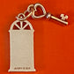 Pre-Owned James Avery Retired & HTF Silver WELCOME HOME Door and Key Charm