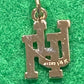 Pre-owned James Avery Retired RARE UH University of Houston 14k Gold Charm MINT