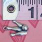 Pre-Owned James Avery Retired Silver Bowling Ball and Pins Charm