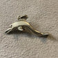 .925 Sterling Silver Dolphin Charm