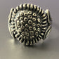 Pre-Owned James Avery Retired Silver Sunflower Size 8