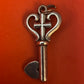 Pre-Owned James Avery Retired Silver Key of Faith Pendant
