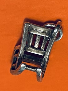 Pre-Owned James Avery Silver Retired Rocking Chair Charm