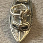 .925 Sterling Silver Boat Charm