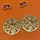 Pre-Owned James Avery 14k Gold Retired Four Seasons Earrings