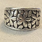 Pre-Owned James Avery Retired Silver Spring Blossom Ring