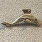 .925 Sterling Silver Dolphin Charm