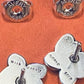Pre-Owned James Avery Retired Silver Butterfly Earrings