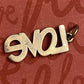 Pre-Owned James Avery Retired Silver Love Block Letter Charm