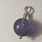 14kt GOLD Handmade Amethyst Purple Small Enhancer Beads