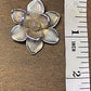 Pre-Owned James Avery Retired 14k & Silver HTF Magnolia Flower Pendant