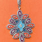 Pre-Owned James Avery Retired Silver Cordoba Enamel Pendant