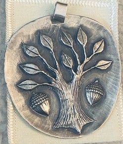 Pre-Owned James Avery Retired Large Tree of Life Silver Pendant